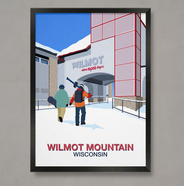 Affiche de ski de Squaw Valley