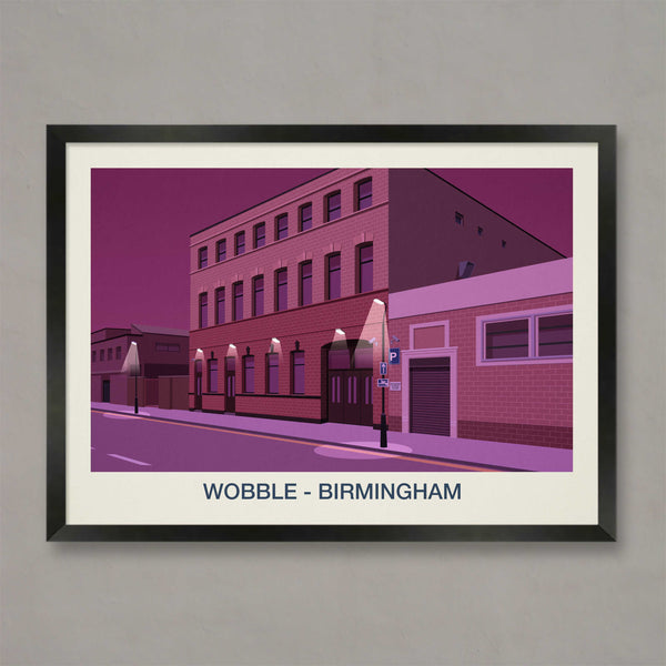 WOBBLE NIGHTCLUB POSTER