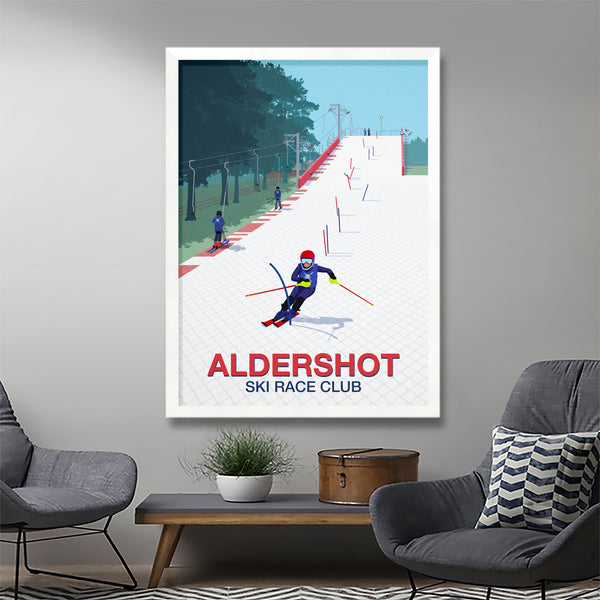 Aldershot Ski Team Poster