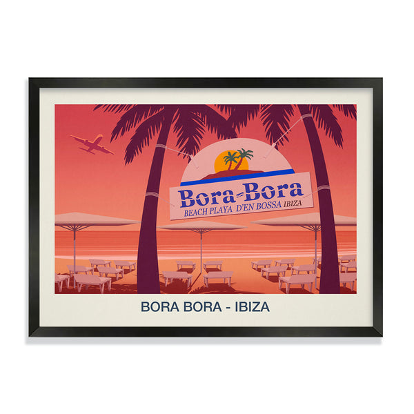 BORA BORA NIGHTCLUB POSTER