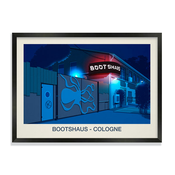 BOOTSHAUS NIGHTCLUB POSTER
