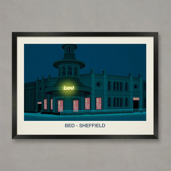 Bed Nightclub Poster