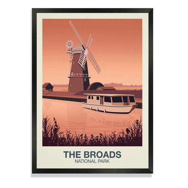 The Broads National Park Poster