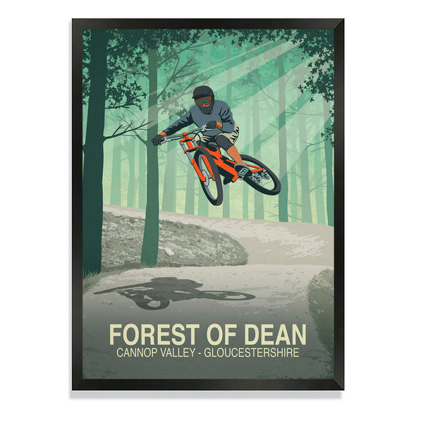 Forest of Dean Mountain Bike Poster