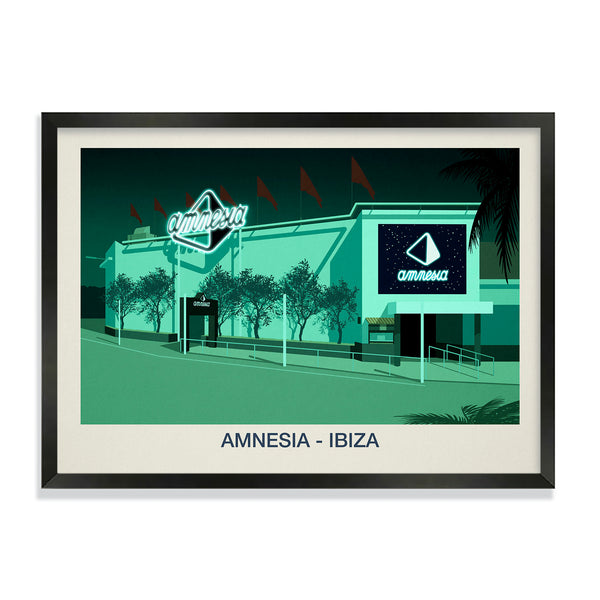 AMNESIA NIGHTCLUB POSTER