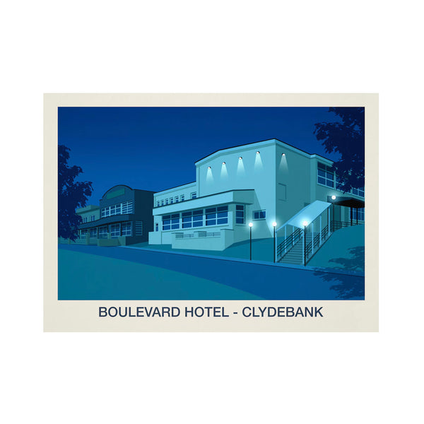 BOULEVARD HOTEL NIGHTCLUB POSTER