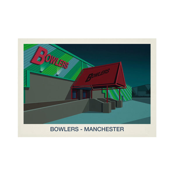 BOWLERS NIGHTCLUB POSTER