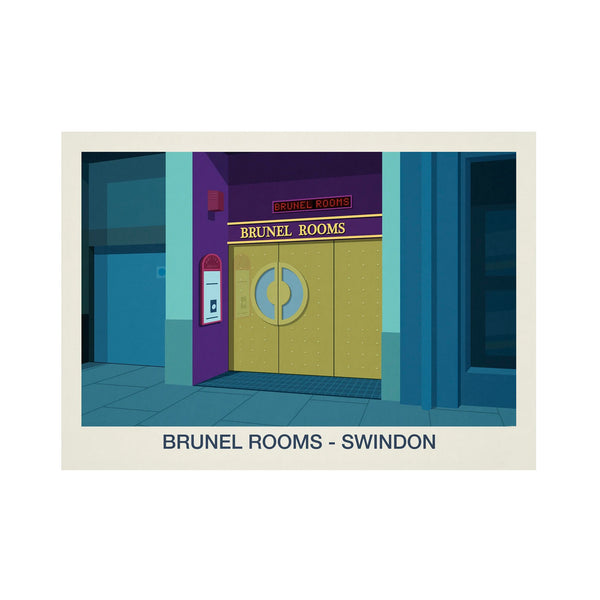 BRUNEL ROOMS NIGHTCLUB POSTER