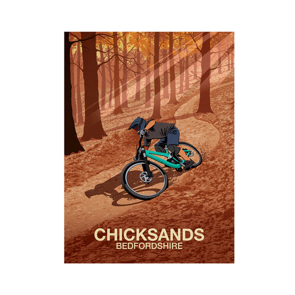 Chicksands Mountain Bike Park Poster