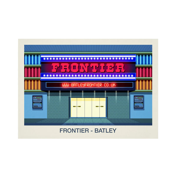 FRONTIER NIGHTCLUB POSTER