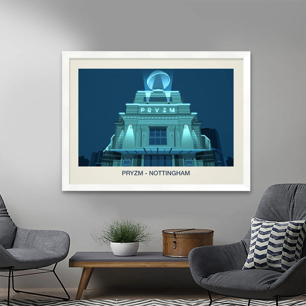 Pryzm Nottingham Nightclub Poster | Iconic East Midlands Dance & Music Print