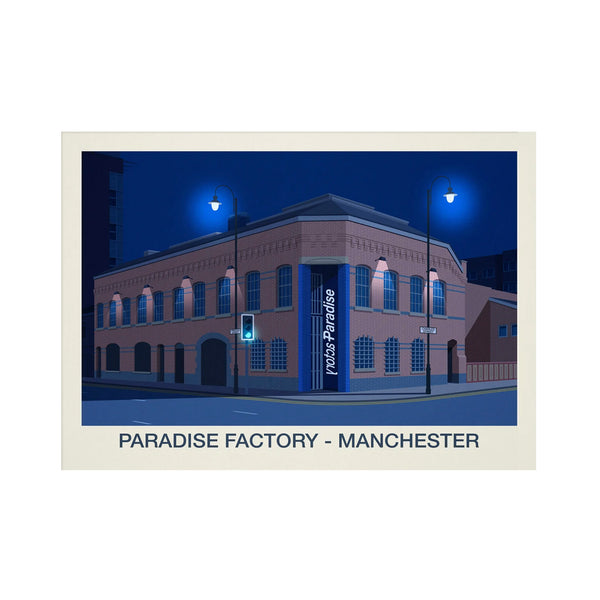 PARADISE FACTORY NIGHTCLUB POSTER