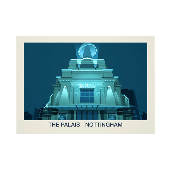 The Palais Nottingham Venue Poster