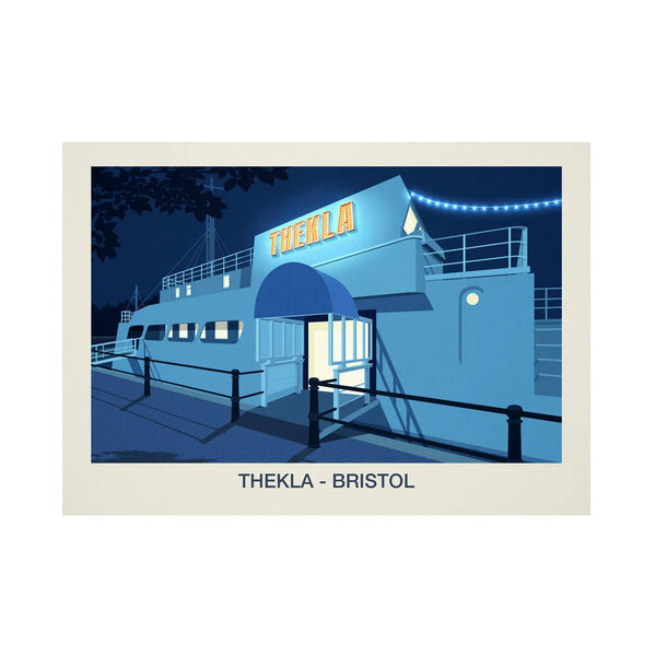 Thelka Venue Poster Steve Ash illustration
