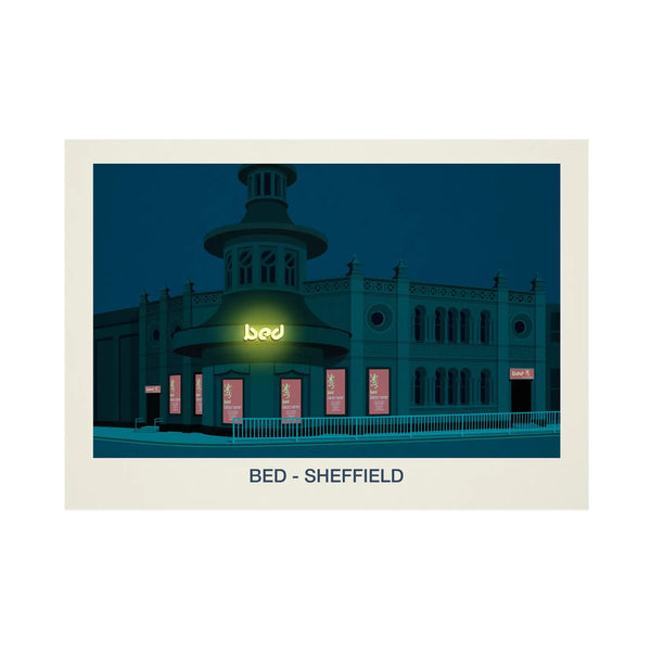 Bed Nightclub Poster