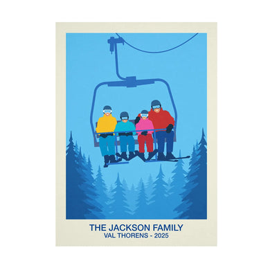 CUSTOM SKI POSTERS