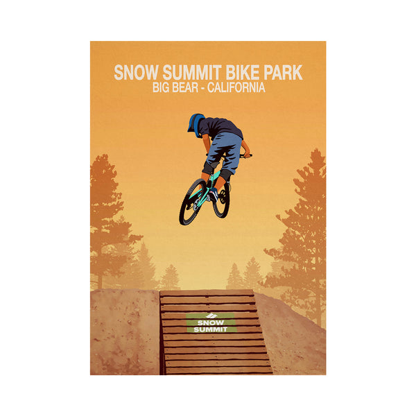 Snow Summit Bike Park Poster