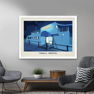 Thelka Venue Poster Steve Ash illustration