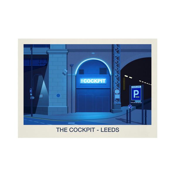 THE COCKPIT VENUE POSTER