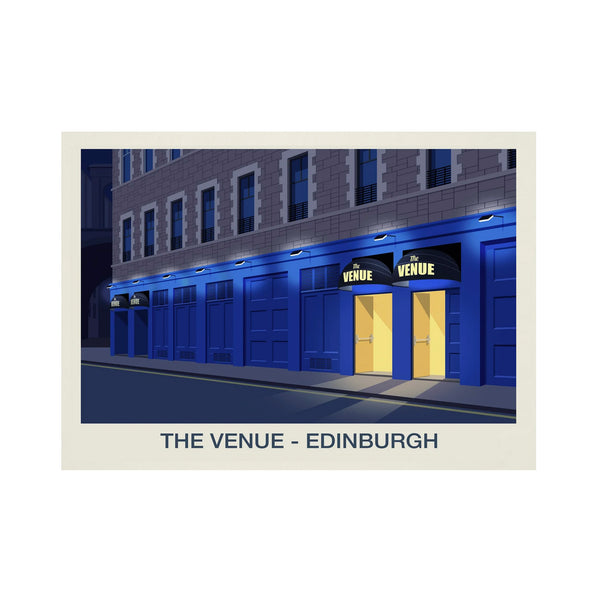 THE VENUE NIGHTCLUB POSTER