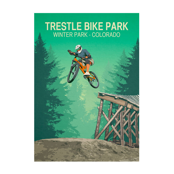 Trestle bike park poster