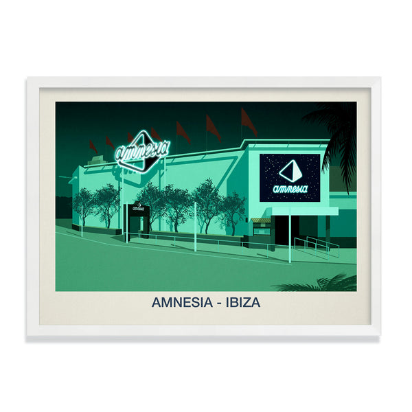 AMNESIA NIGHTCLUB POSTER