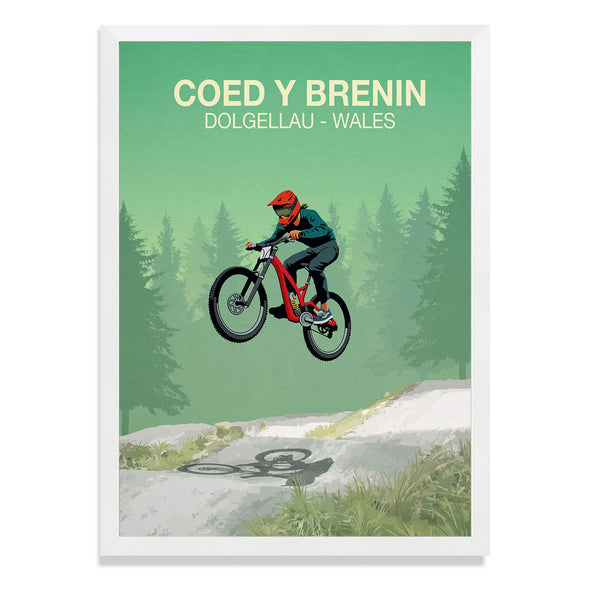 Coed y Brenin mountain bike poster