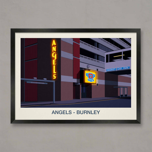 ANGELS NIGHTCLUB POSTER