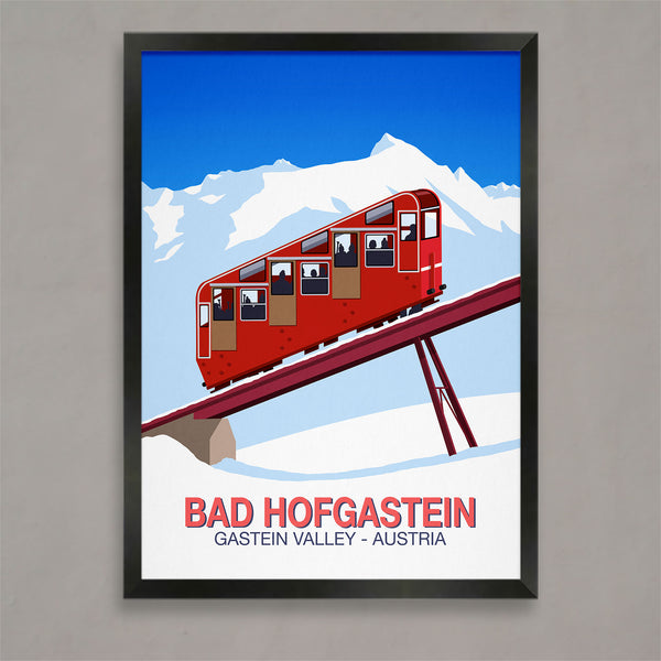 Affiche de ski de Bad Hofgastein