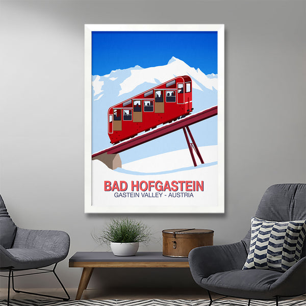 Affiche de ski de Bad Hofgastein