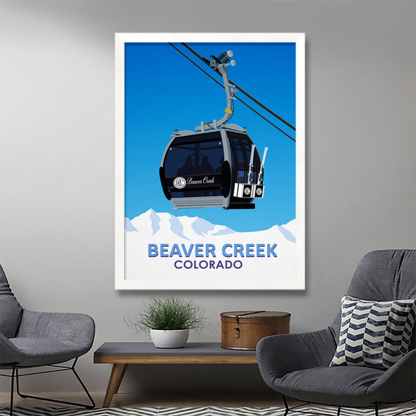 Beaver Creek ski poster