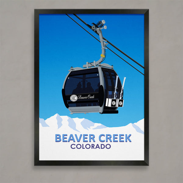 Beaver Creek ski poster