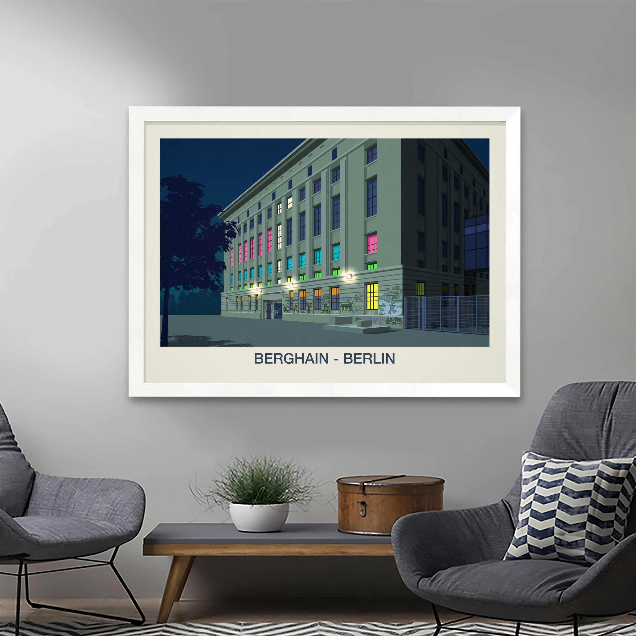 BERGHAIN NIGHTCLUB POSTER – Ski Poster & Art Prints - Shop Online ...