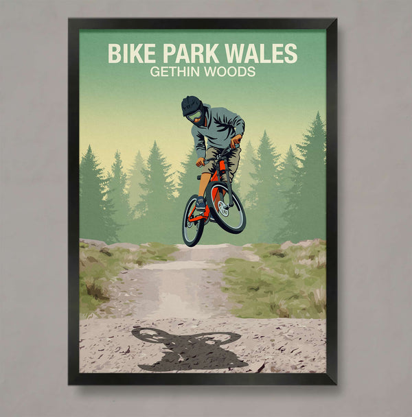Affiche Bike Park Wales