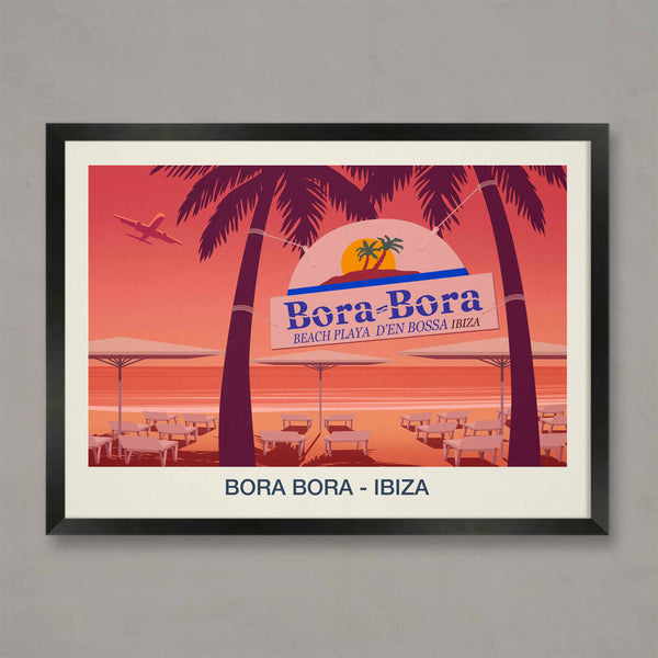 BORA BORA NIGHTCLUB POSTER