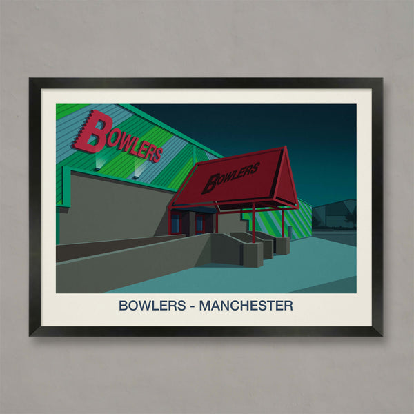 BOWLERS NIGHTCLUB POSTER