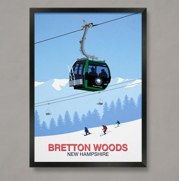 Bretton Woods ski poster