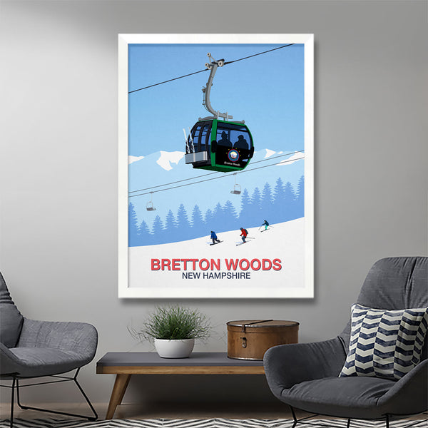 Bretton Woods ski poster