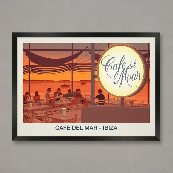 CAFE DEL MAR POSTER