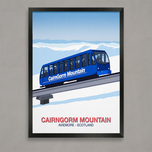 Cairngorm ski poster