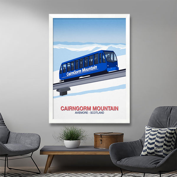 Cairngorm ski poster