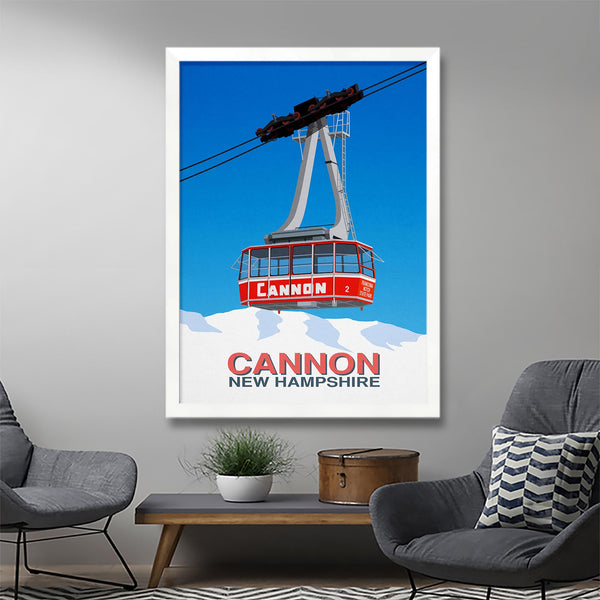 Cannon ski poster