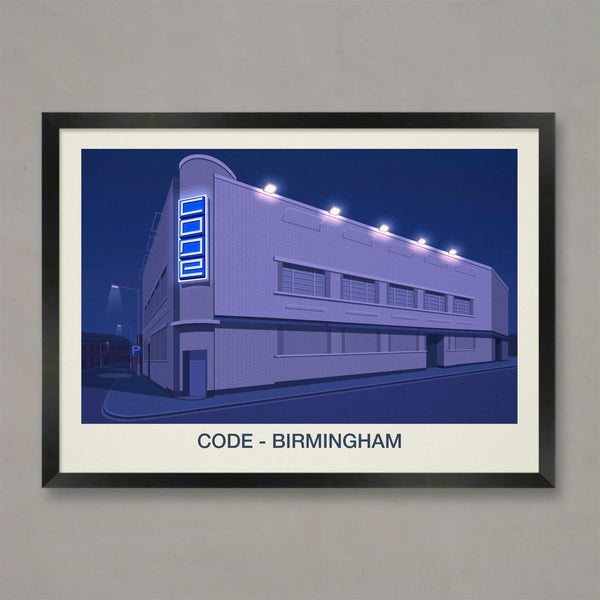 CODE NIGHTCLUB POSTER