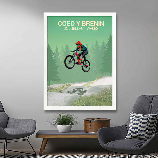 Coed y Brenin mountain bike poster