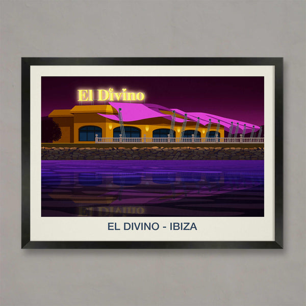 EL DIVINO NIGHTCLUB POSTER