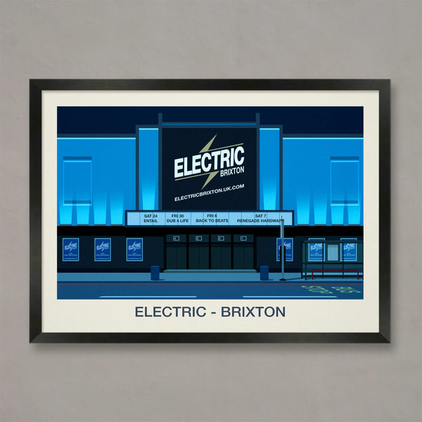 ELECTRIC BRIXTON VENUE POSTER