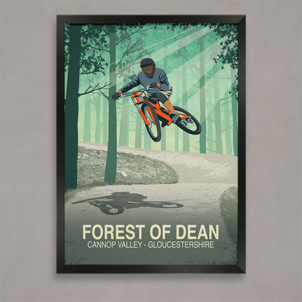 Forêt de Dean VTT Poster