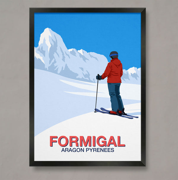 Affiche de ski Formigal