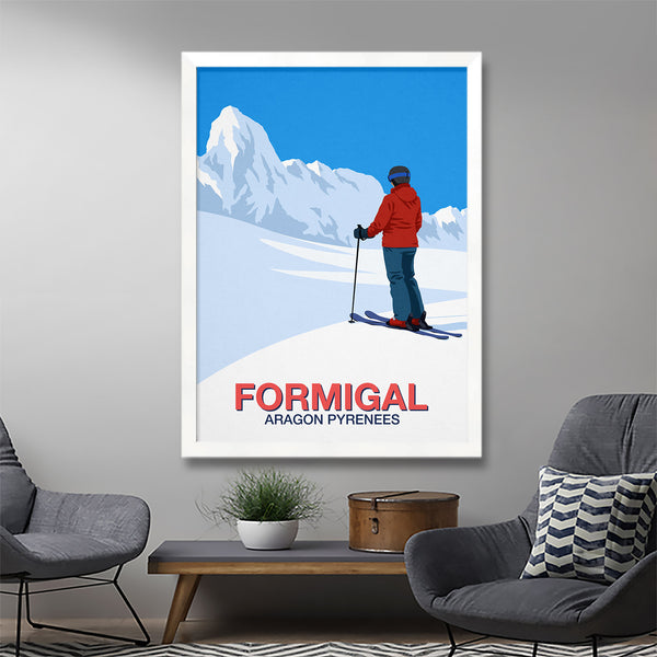Formigal ski poster