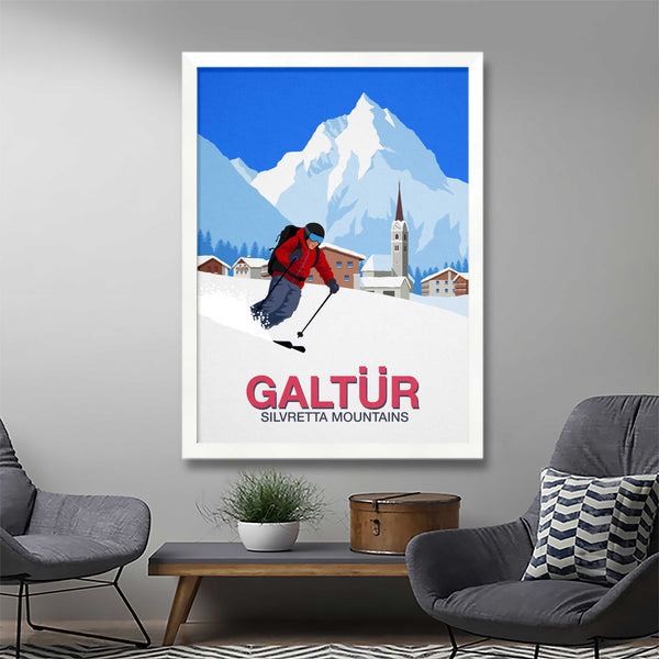 Affiche de ski d'Alpendorf